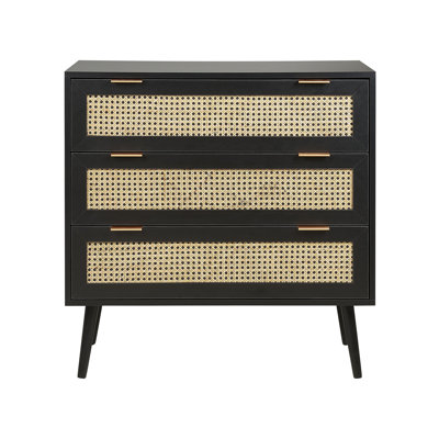 Aleaha 80cm W 3 - Drawer Chest of Drawers