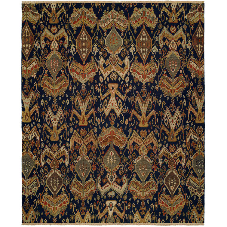Wool Ikat Indoor Rug