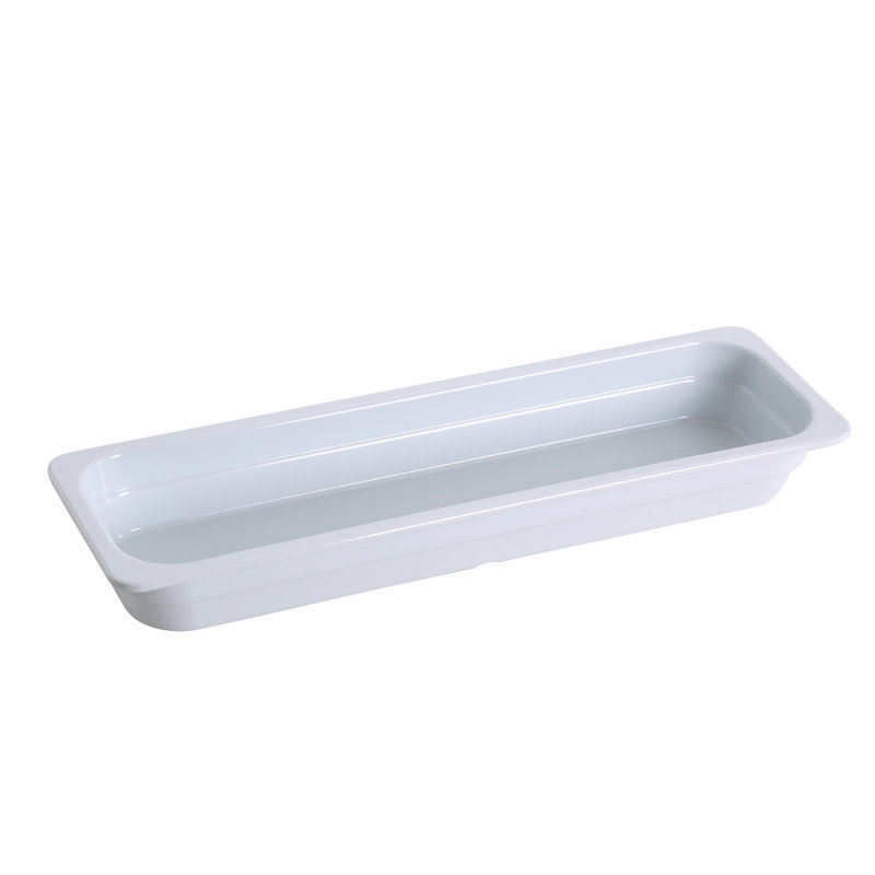 Plat de service et plateau en mélamine GN Pan YancoMelamine, Blanc