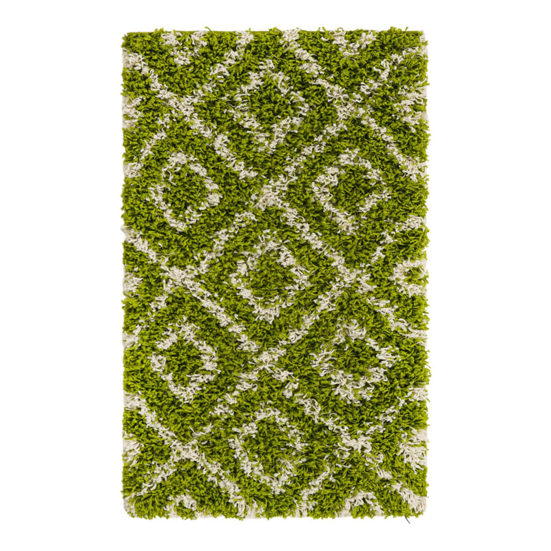 Geometric Indoor Rug, Rectangle 2' x 3'