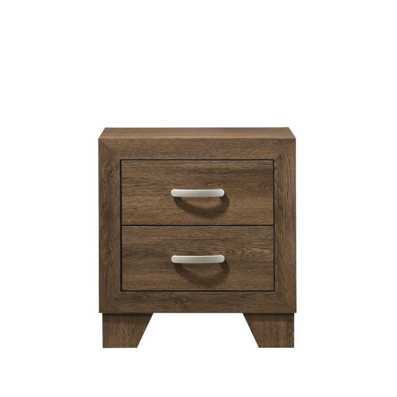 Miquell 22'' W Nightstand, Brown