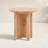 Sorelle Phaedra Outdoor Side Table Natural