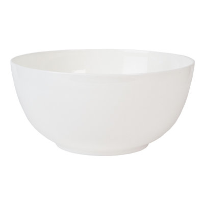 Fitz And Floyd Nevaeh White Deep Serving Bowl, 72-Oz