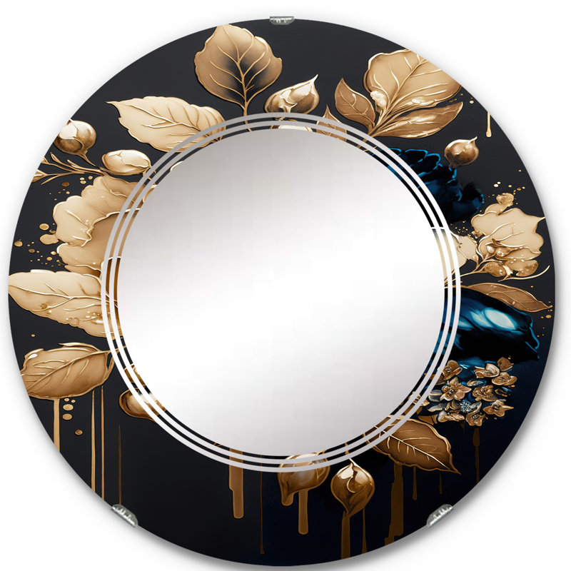 Miroir mural Camellia, 24 po x 24 po