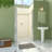 36"-37 1/4" W x 72" H Pivot Semi-Frameless Shower Door with Clear Glass-103040222