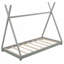 Lit plateforme simple avec structure triangulaire-768540778