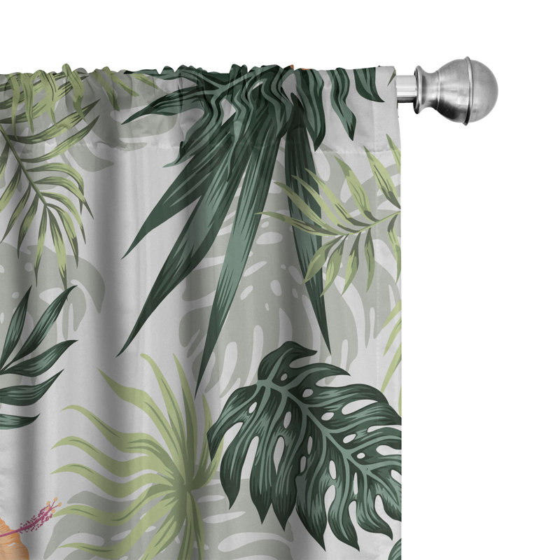 Arsenio Semi Sheer Curtain Pair