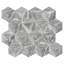 Carreau de marbre Hexagon Carrara