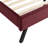 Alma Queen Size Upholstered Bed Frame 63.1 x 86.5 Modern Boho USB A C Power Storage Pockets Velvet-2071764914-2071764919