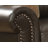 Railsback Faux Leather Round Arm Sofa-2077156316-2077156319