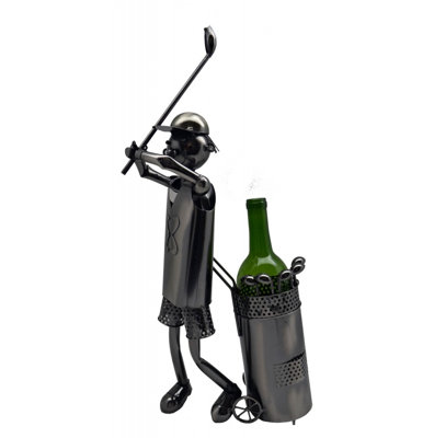 Golfer 1 Bottle Tabletop Wine Bottle Rack by Wine Bodies