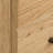 L-Shaped Desk, Brown finish