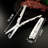 Folding scissors 2-in-1 Foldable  Scissors With Built-In Ruler