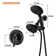High Dual Shower Head With Pause Function - Spray Holes Abs Rain Handheld For Cleaning