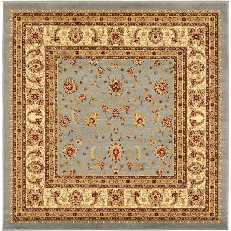 Odyssey Oriental Indoor Rug, Square 4'