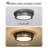 Jakalia Glass and Rattan LED Flush Mount