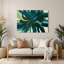 «Lyrical Abstraction 70», art mural en métal bleu-1532595798