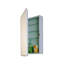 Armoire à pharmacie avec porte et miroir inclinable avec cadre Neponset-1725080144-1725080150