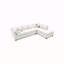 Canapé modulaire Malone (sans repose-pieds), blanc-154846425