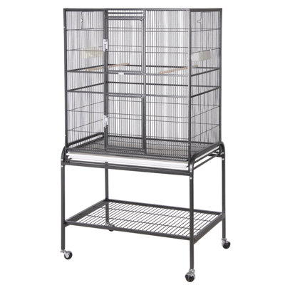 Medium Flight Cage Black by HQ