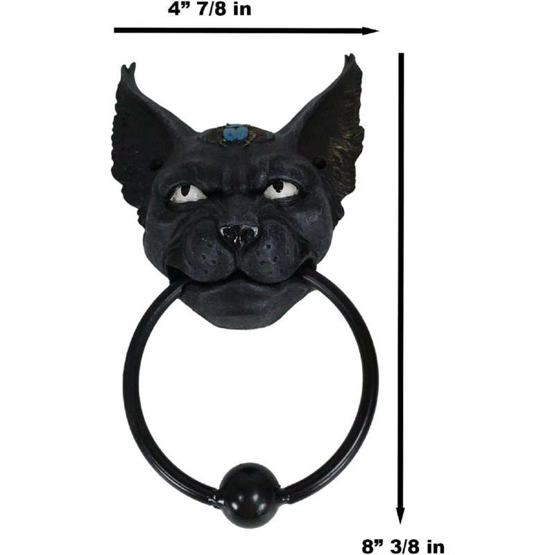 Heureuse déesse égyptienne Harril avec heurtoir de porte Harrul