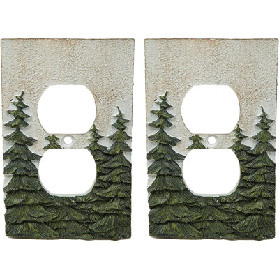 Plaque murale Evergreen Lush Pine Fertile