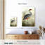 Grey Heron, reproduction sur toile-1914774238