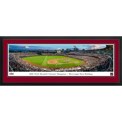Mississippi State, 2021 College World Series Champions - Panoramic Print
