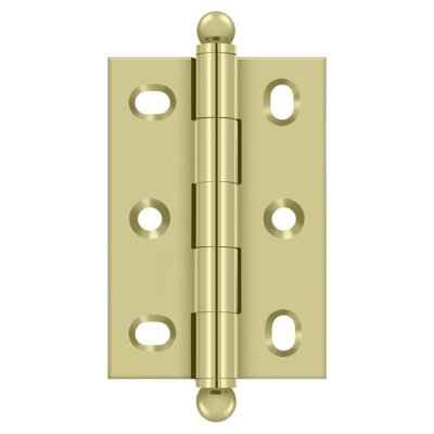 Deltana CHA2517U3-UNL 2-1 / 2 "x 1-3 / 4" réglable avec embouts sphériques en laiton non laqué