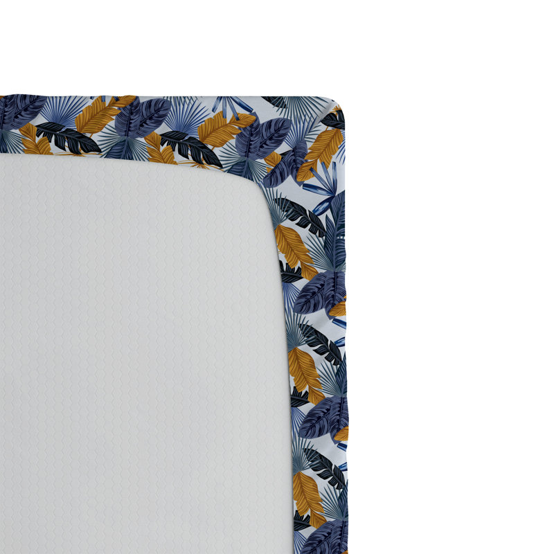 Ensemble de 2 draps-housses Ambesonne, Multicolore / floral 26, Drap-housse grand