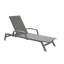 Tribeca Outdoor 3 - Piece Teak Aluminum Sling Chaise Set-1668838128
