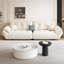 Canapé modulaire en polyester blanc crème-842518329-842518330