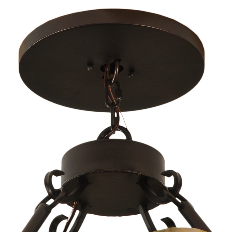 Rustic Lodge 42 - Light Chandelier