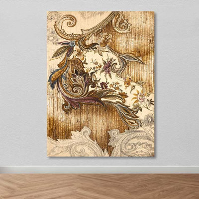 Peinture décorative sur toile