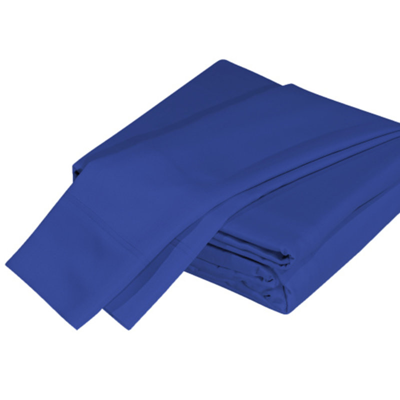 Ensemble de draps 4 pièces Deluxe Deluxe 100% rayonne de bambou, Ensemble de draps pour grand lit avec 2 taies d'or
