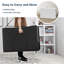 185cm Rectangular Adjustable Folding Table