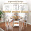 Ensemble repas rond 42,5 po