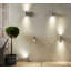 Aariyah Integrated LED Outdoor Armed Sconce-18859955