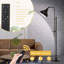 Lampe sur pied industrielle