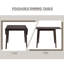 Ensemble de salle à manger extensible 5 pièces avec table de salle à manger pliable et 4 chaises de salle à manger rembourrées-203946467-203946471-203946479