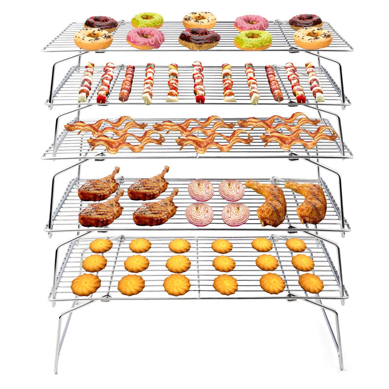 Nbarthome Non-Stick Stainless Steel Cooling Rack