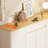 Beige + Burlywood Manufactured Wood Shoe Storage-57448037