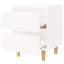 Liesl 40cm W Manufactured Wood Bedside Table-2089547039
