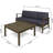 3 Seater Sofa And Table Set
