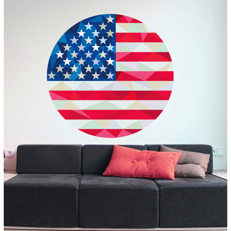 Wall Decal, 46" H x 46" W