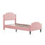 Bogley Upholstered Velvet Bed-533949313-533949317