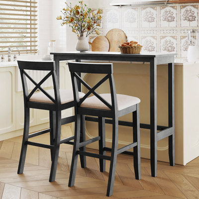 Stunning 3-Piece Dining Table Set For Harmonious Dining Spaces, Ideal For Both Casual And Formal Gatherings