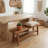 55" Farmhouse Dining Bench