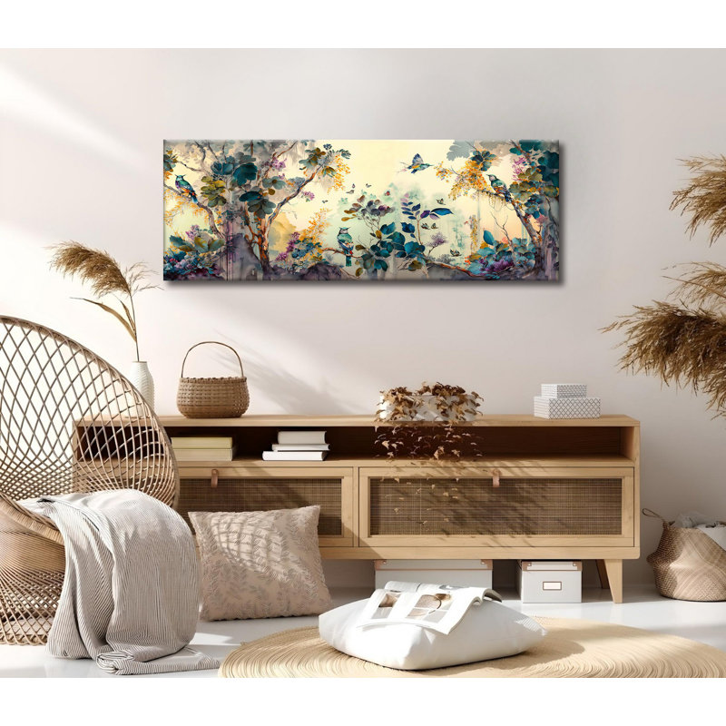 Peinture décorative sur toile