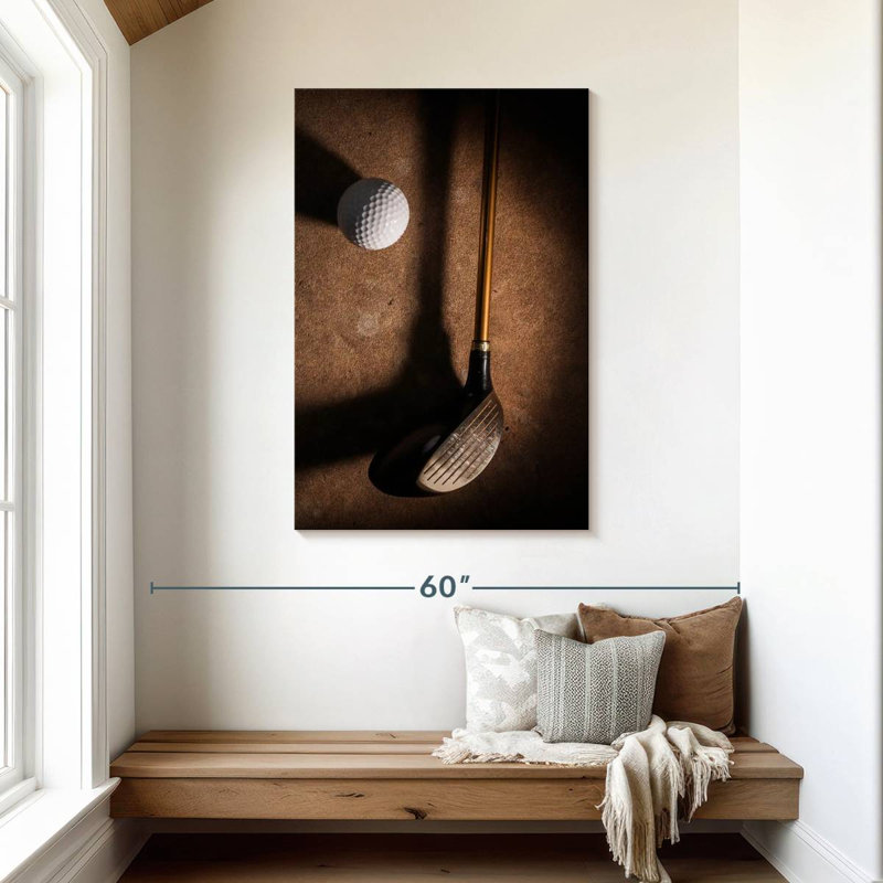Balle et club de golf Shadowy, H 45 po x l 30 po